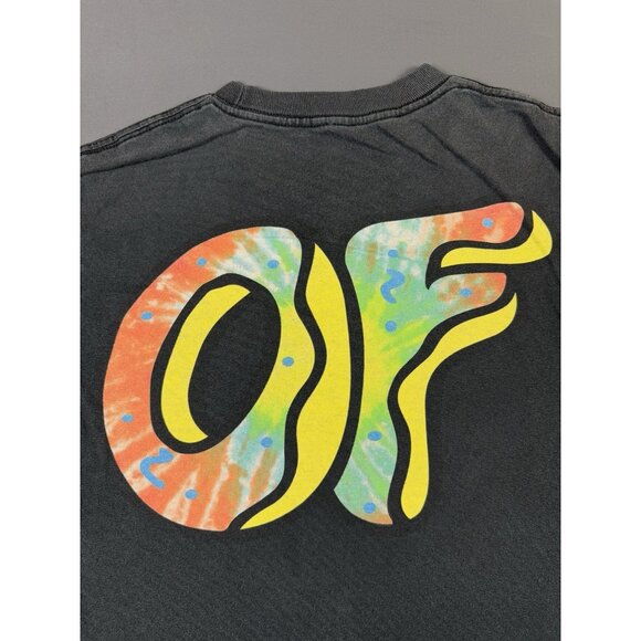 Odd Future Tyler Creator Tie Dye Logo Streetwear Hype Black Skate Punk Small - Picture 3 of 6